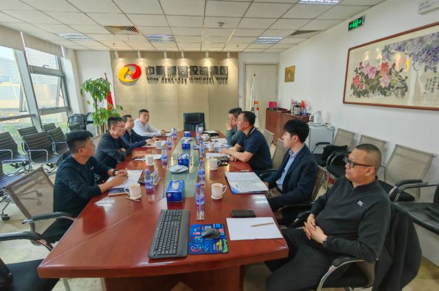 石家庄市曲寨水泥有限公司团队赴pp电子官方网站登录投资集团考察交流